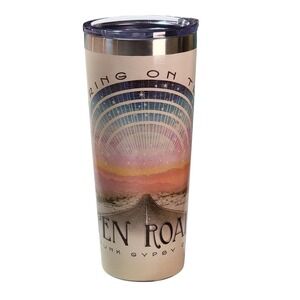Bring on the Open Roads 22oz‎ Tumbler With Lid Double Wall Stainless Steel